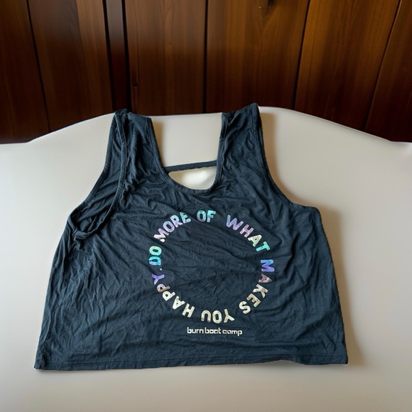 Burn Bootcamp Tops - Burn Bootcamp Women’s Size Medium Crop Top